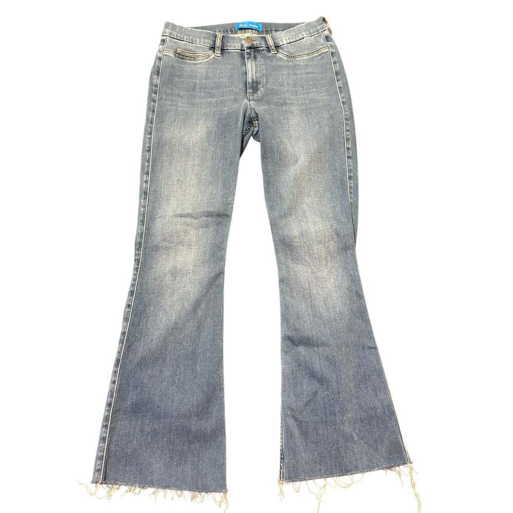 MIH Jeans, superfit Marrakesh, high rise skinny kick flare, raw hem, Size 28